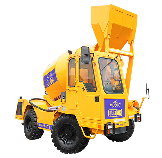  Self-Loading Concrete Mixer